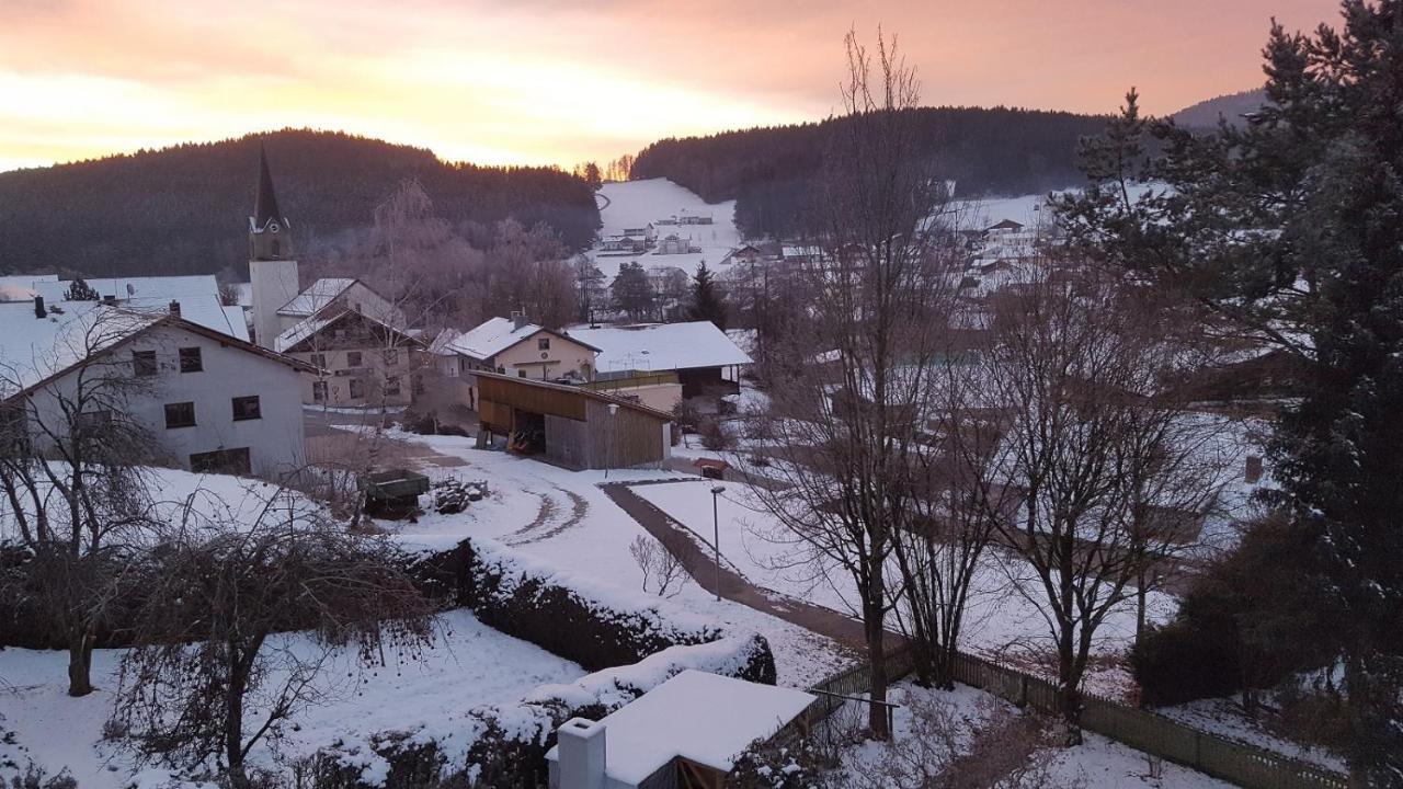Ferienwohnung Am Kirchberg Achslach Dış mekan fotoğraf