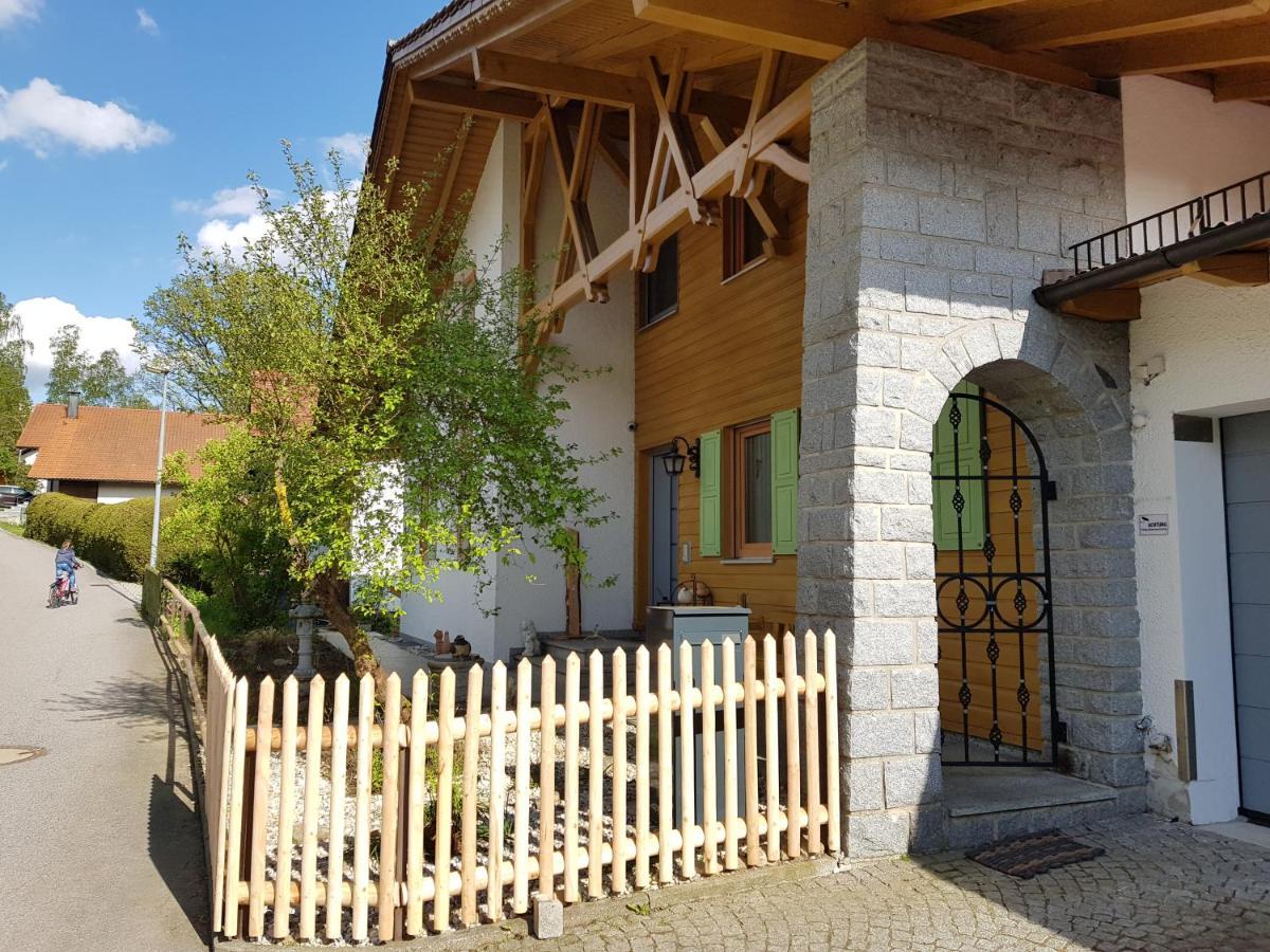 Ferienwohnung Am Kirchberg Achslach Dış mekan fotoğraf